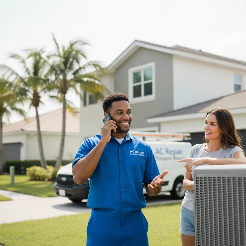 AC Repair Pompano Beach customer support in La Joya